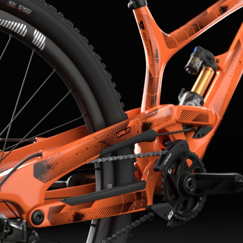 XFP Clear Notched Bicycle Protection Kit - Image 8