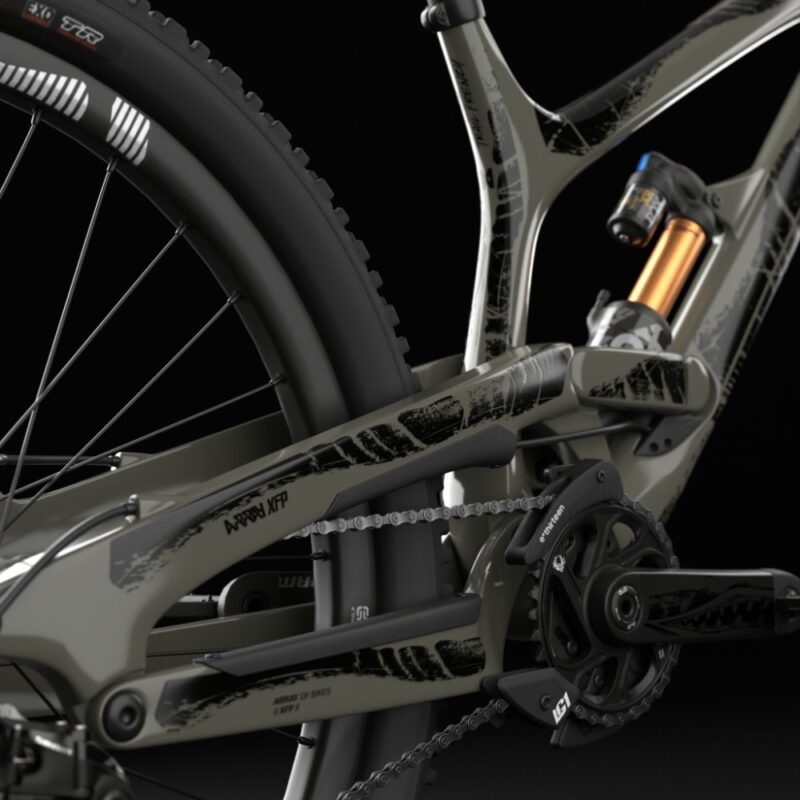 XFP Clear Trail Frenzy Bicycle Protection Kit - Image 9