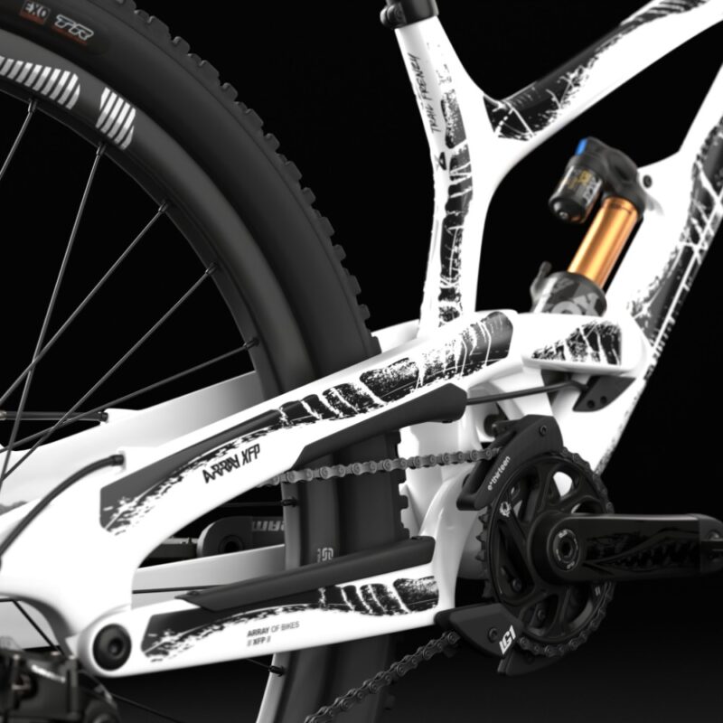 XFP Clear Trail Frenzy Bicycle Protection Kit - Image 7