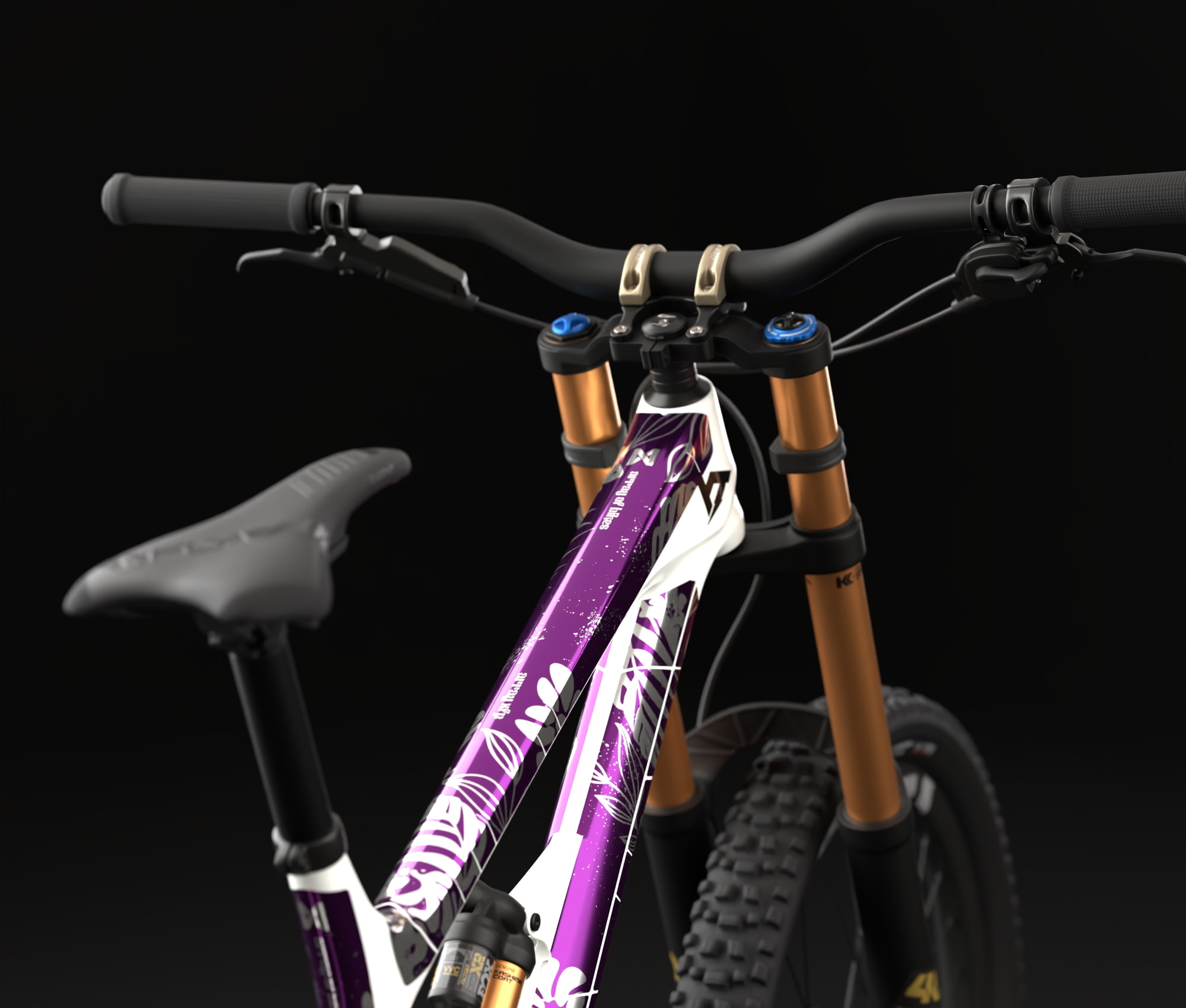 Chrome MTB Frame Protection Kit