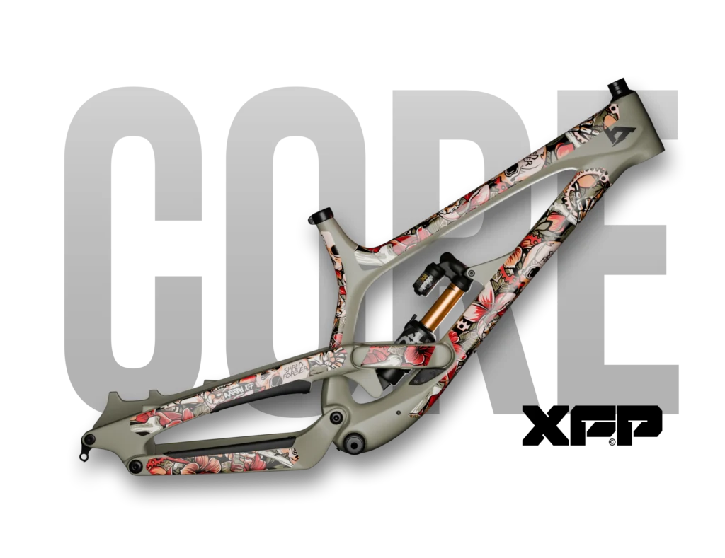 mtb frame protection kit print