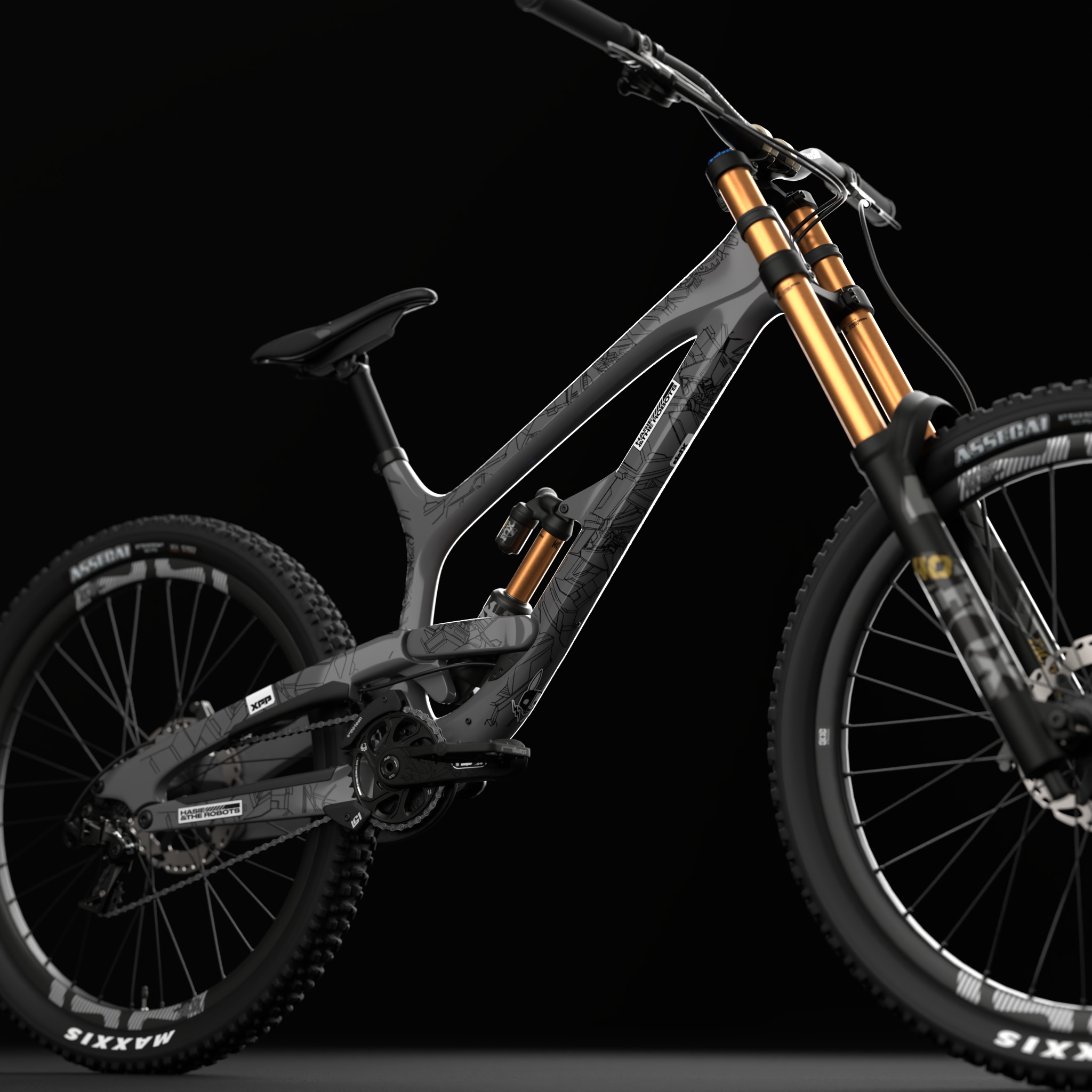 XFP Clear | Empire | MTB Frame Protection Kit - Image 2