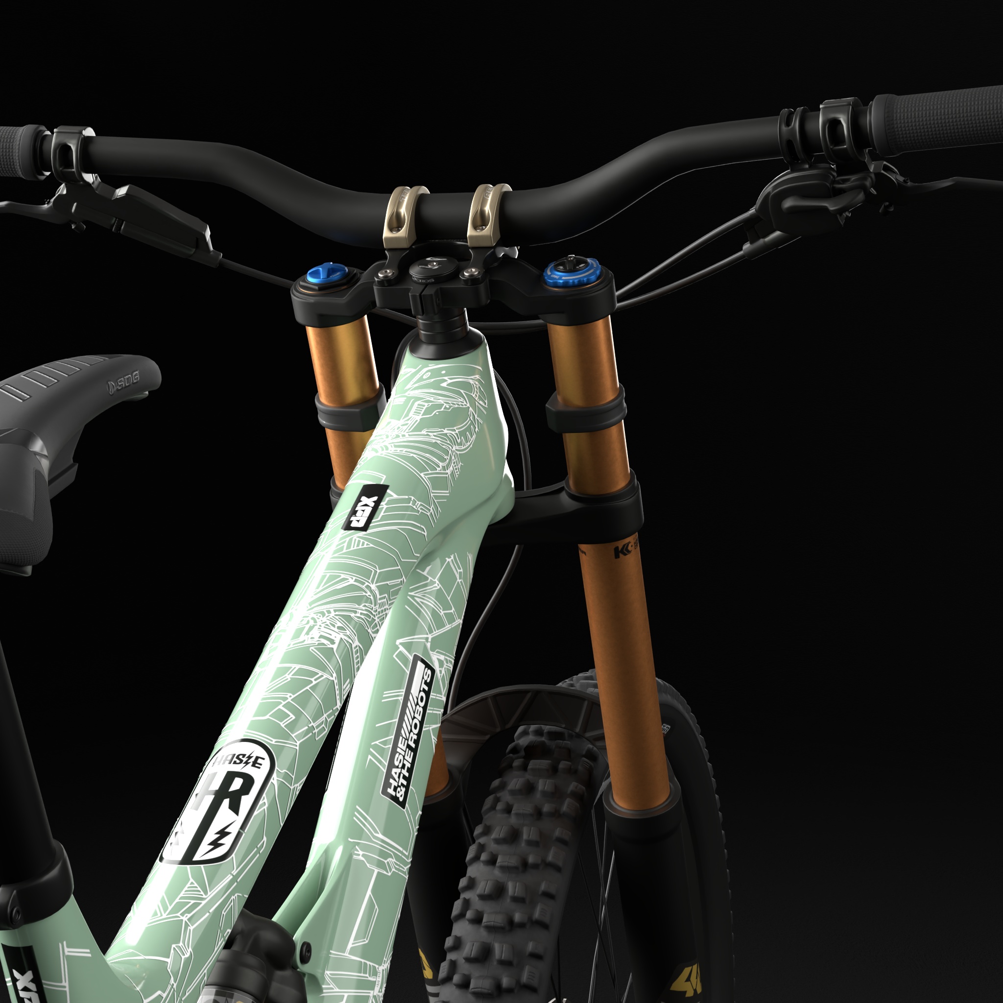 XFP Clear | Empire | MTB Frame Protection Kit - Image 5