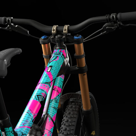 mtb frame protection kit top tube hasie and the robots Lowkey design product image